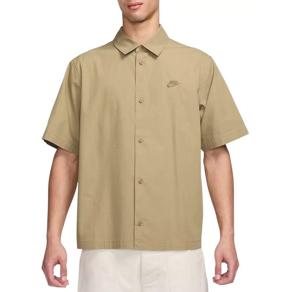 Nike Men's Size S - Club Short Sleeve Button-Up Shirt MSRP $75